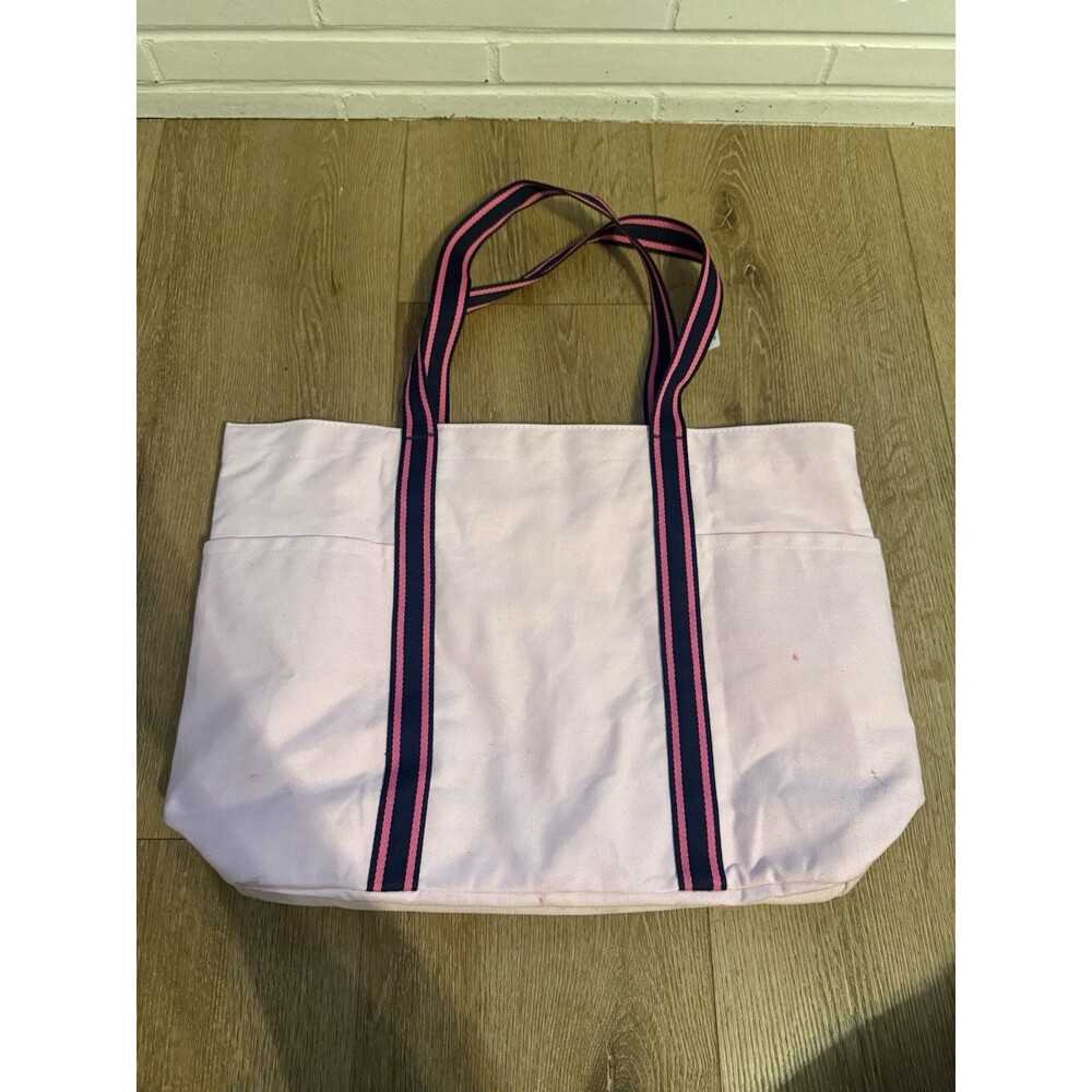 Pink by Victoria Secret Womens Pink Tote Bag Large NWT Graphic Spellout - Picture 2 of 3